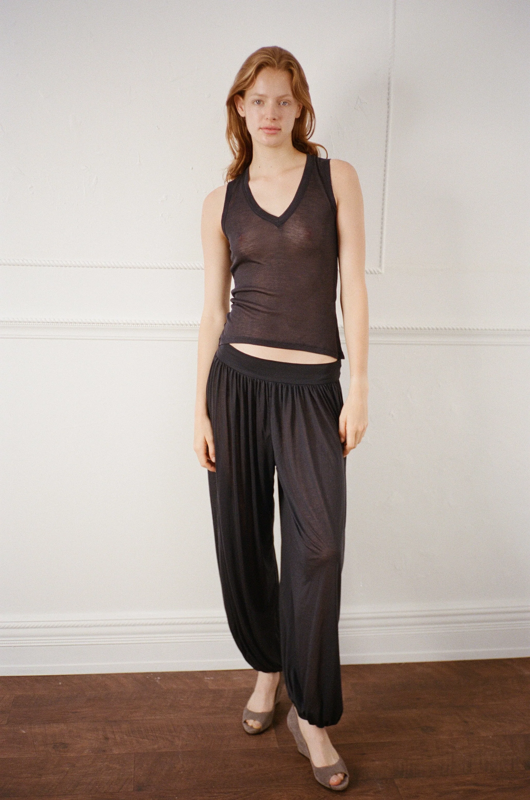 Belle Anna: Morning Top - Navy - Image 6