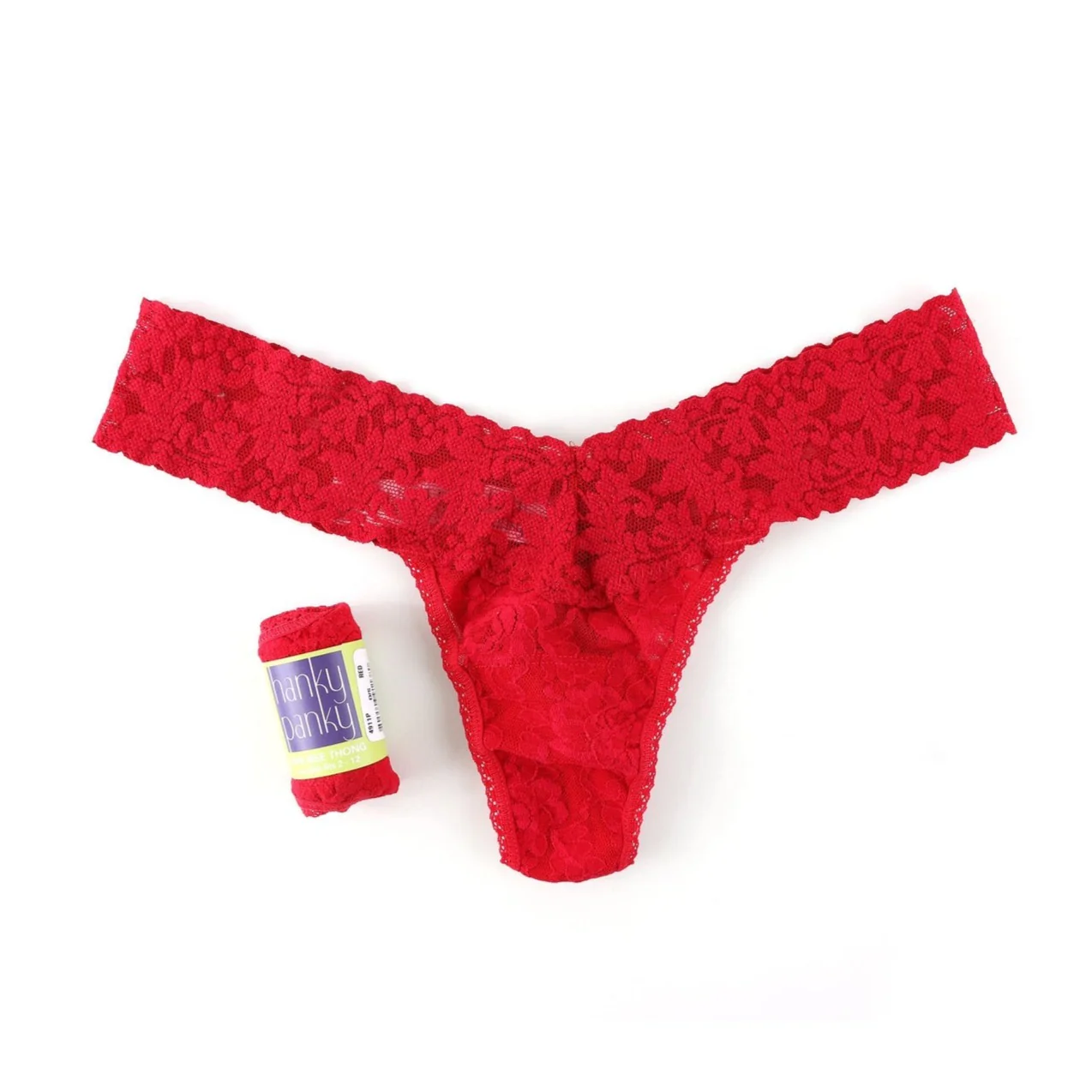 Hanky Panky: Lace Low Rise Thong - Basics - Image 11