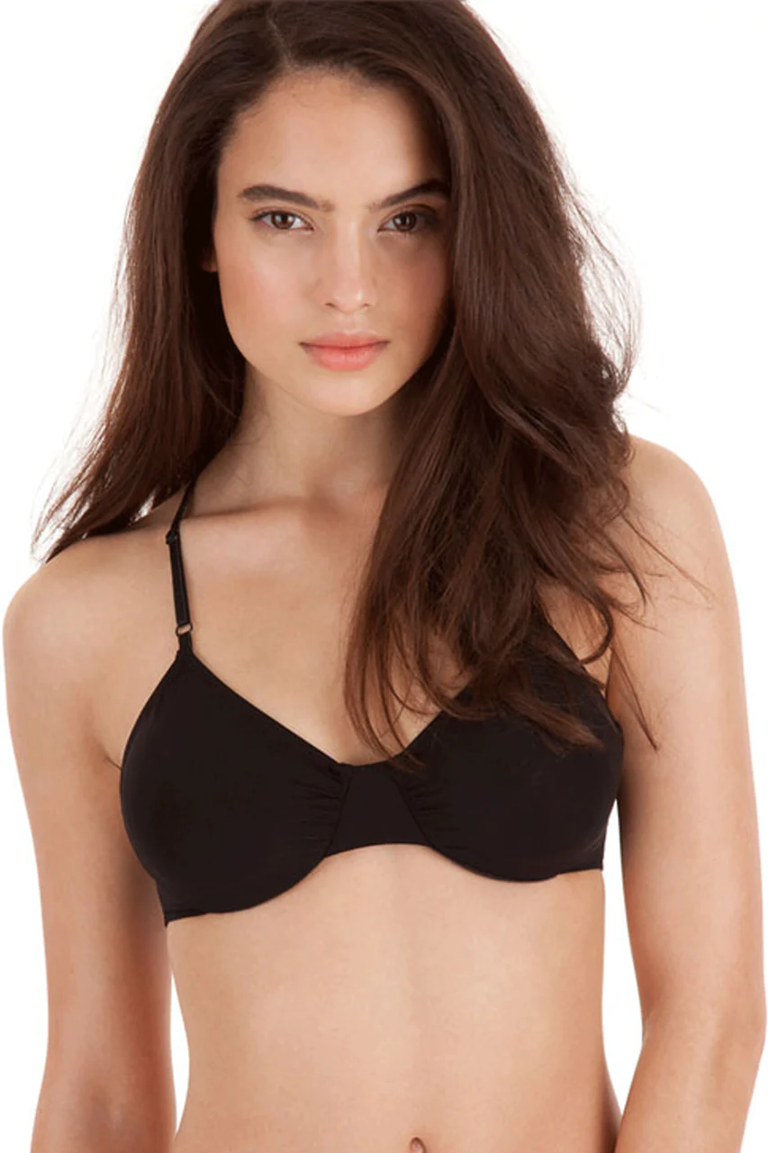 Only Hearts: Second Skins Racerback Bra - Beige - Image 5